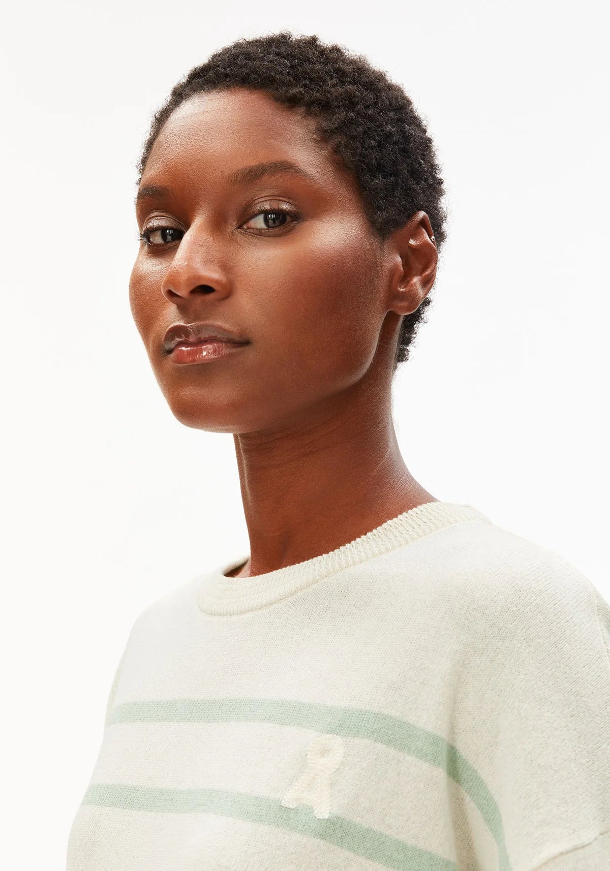 Striped Linen Blend Sweater - Dein Lieblingsladen Concept