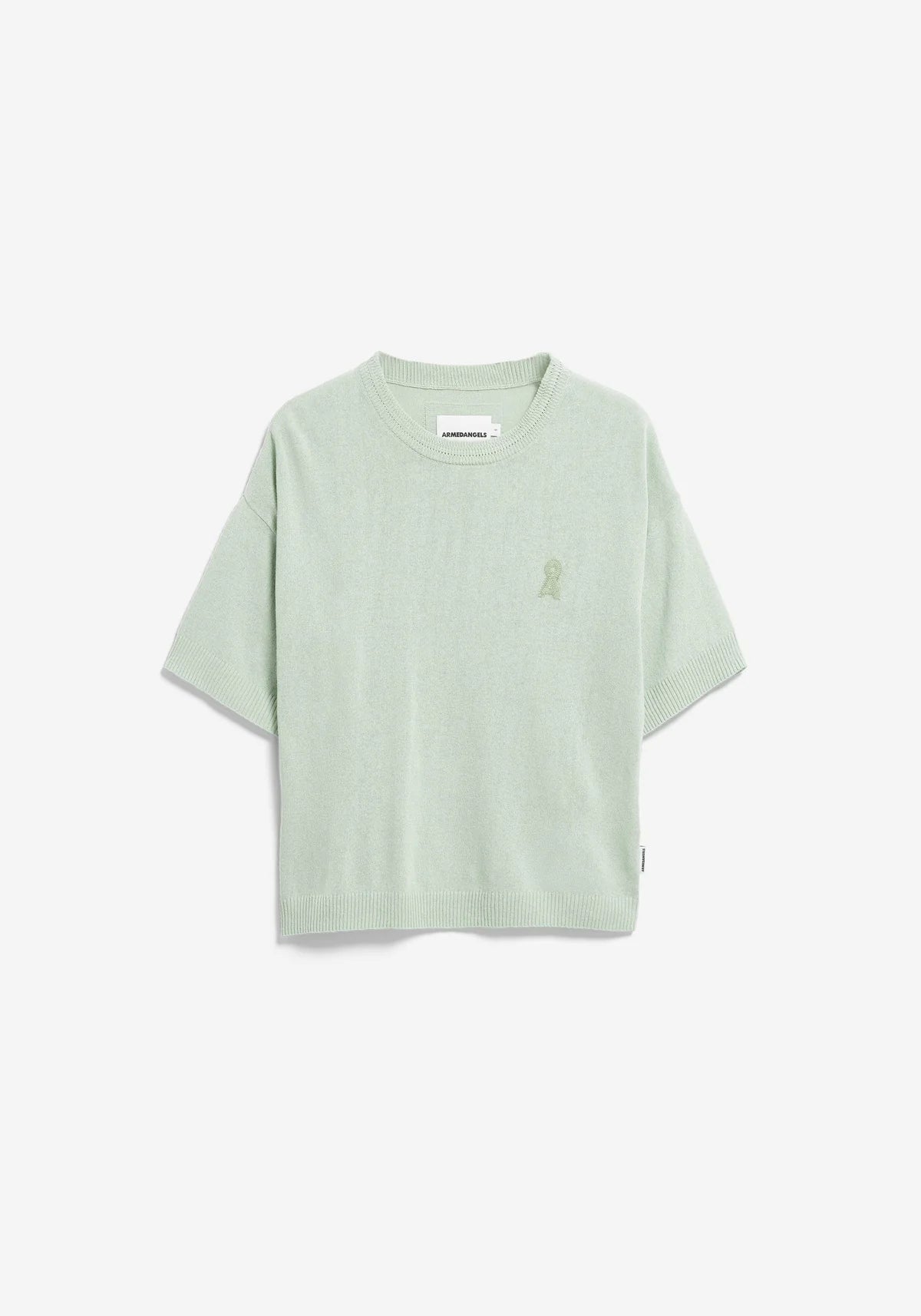 Leinen-Mix Strickshirt