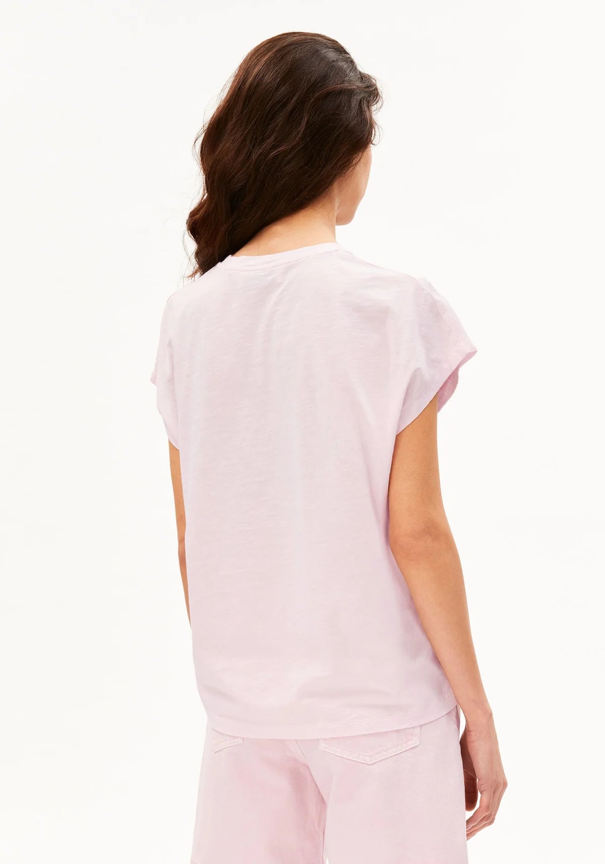 Slub Jersey T-Shirt Pink Mist