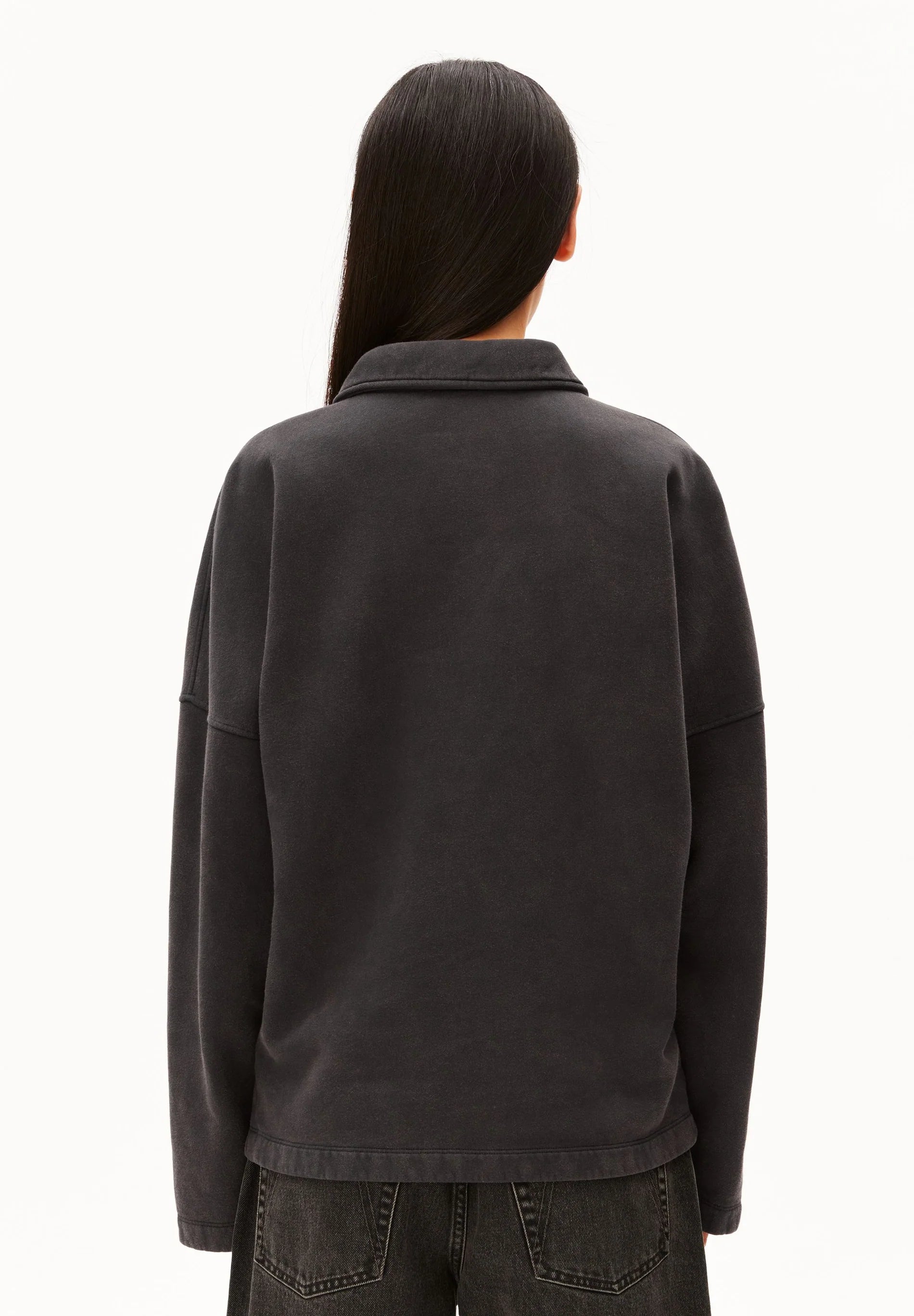 Polo Sweat dark steel