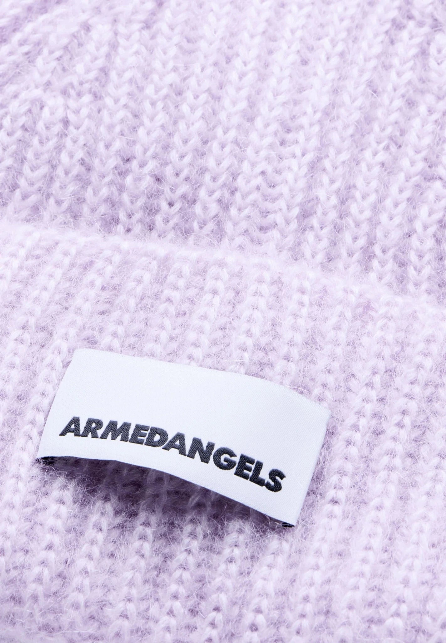 Mohair Blend Knit Beanie - moonlit lilac - Dein Lieblingsladen Concept