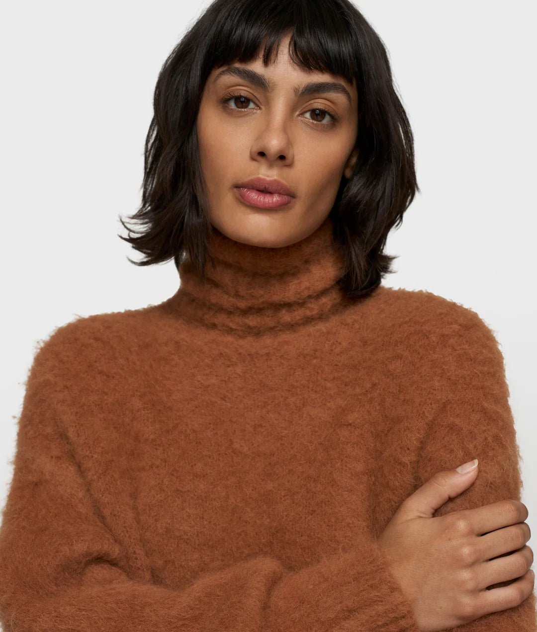 Cropped Knit Turtleneck - Dein Lieblingsladen Concept