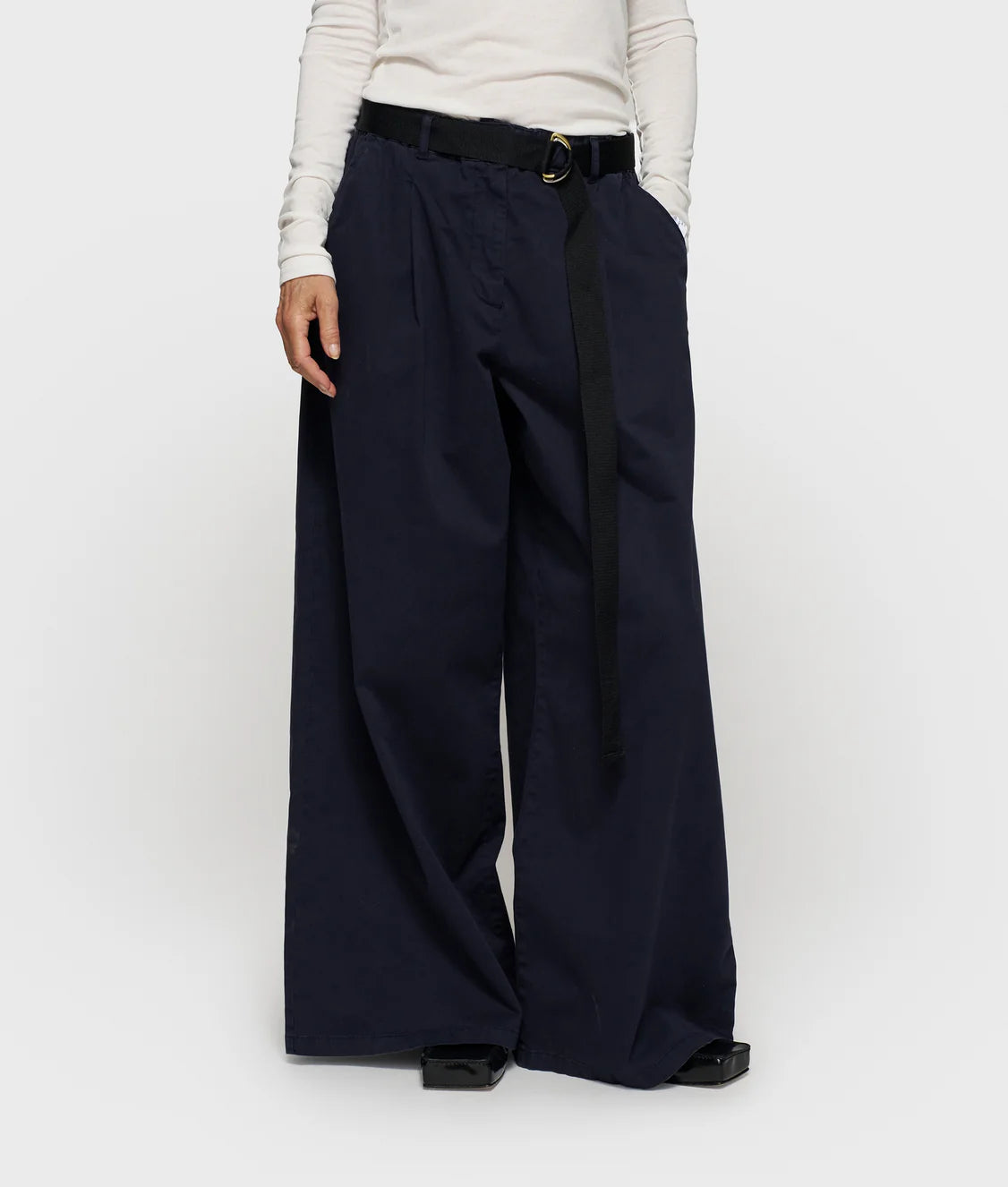 Wide Pants Twill