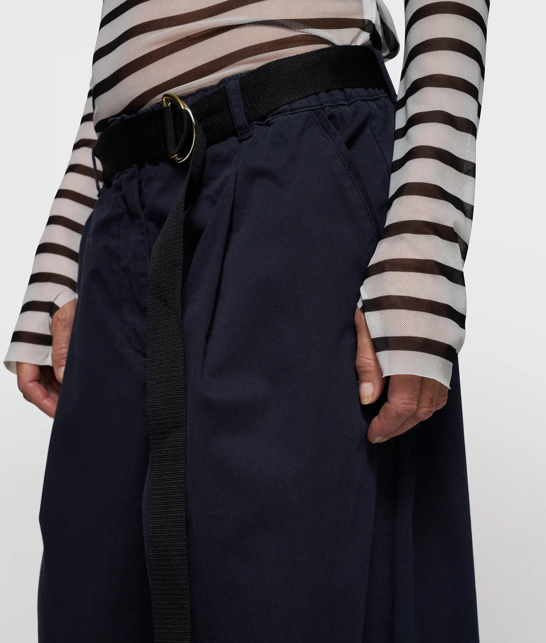 Wide Pants Twill
