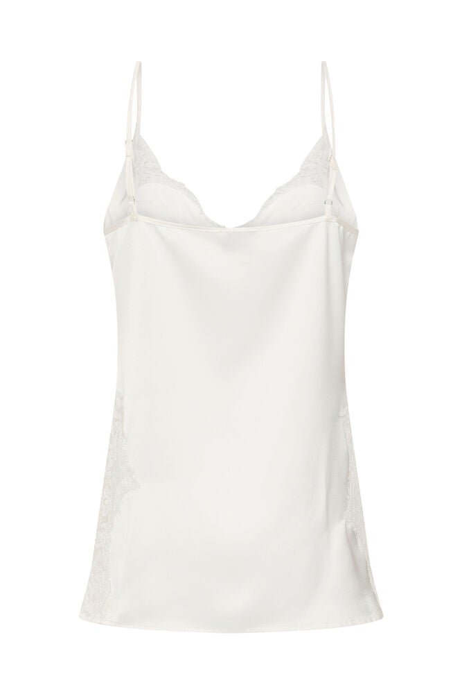 Lace Long Top "MWBrenda" 10705657 - snow white - Dein Lieblingsladen Concept