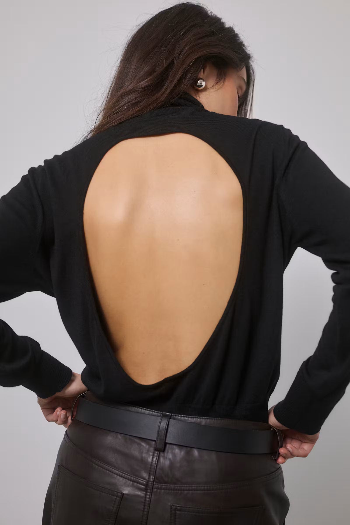 Knit Turtleneck "MWPolly" Black