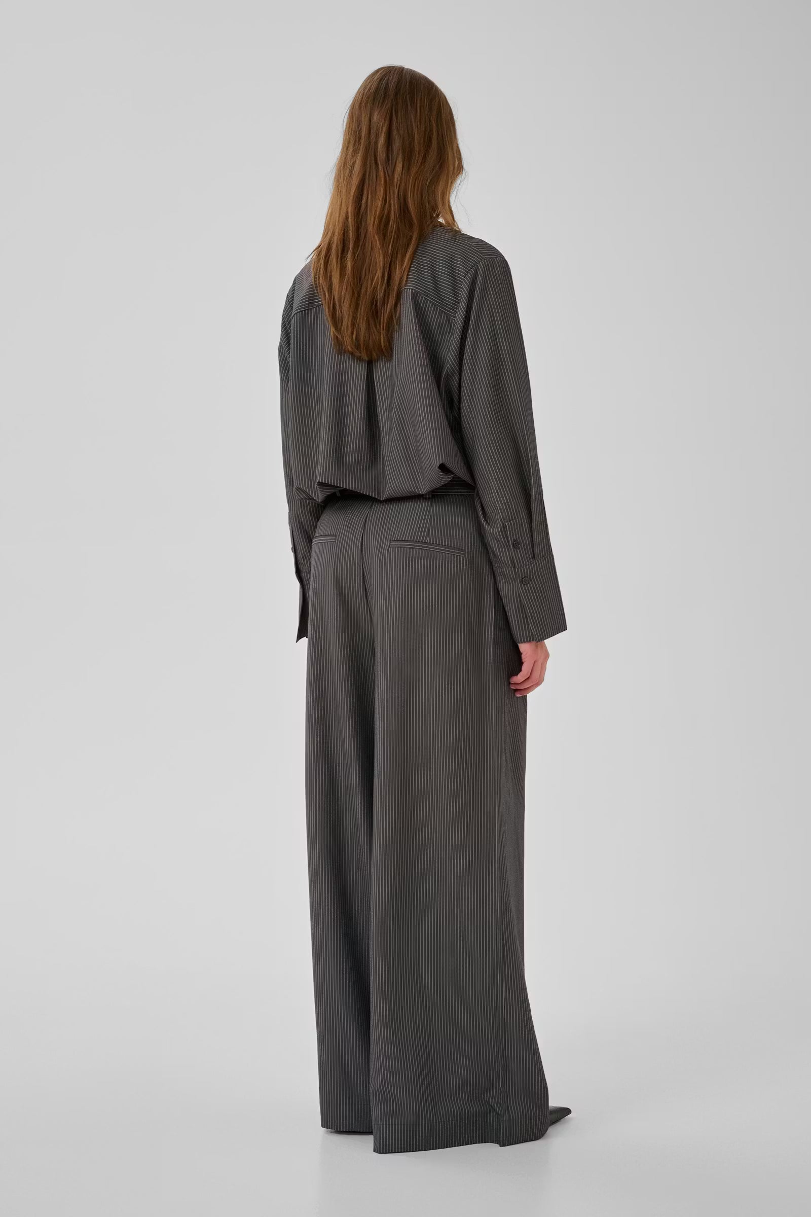 The Pinstriped High Pant