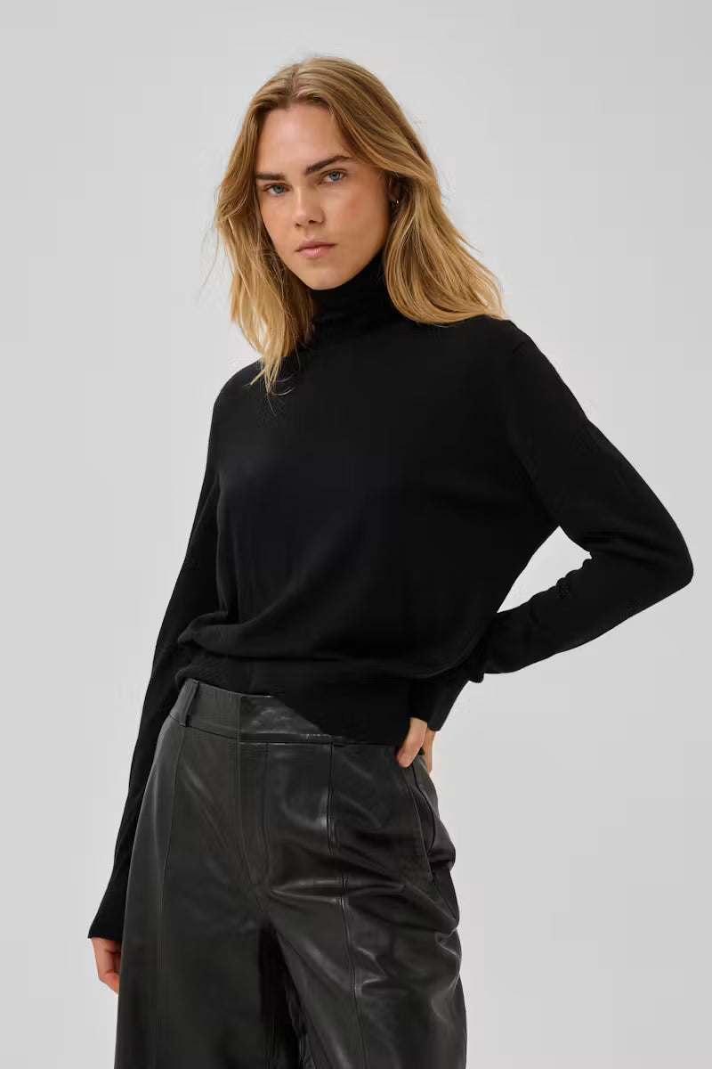Knit Turtleneck "MWPolly" Black