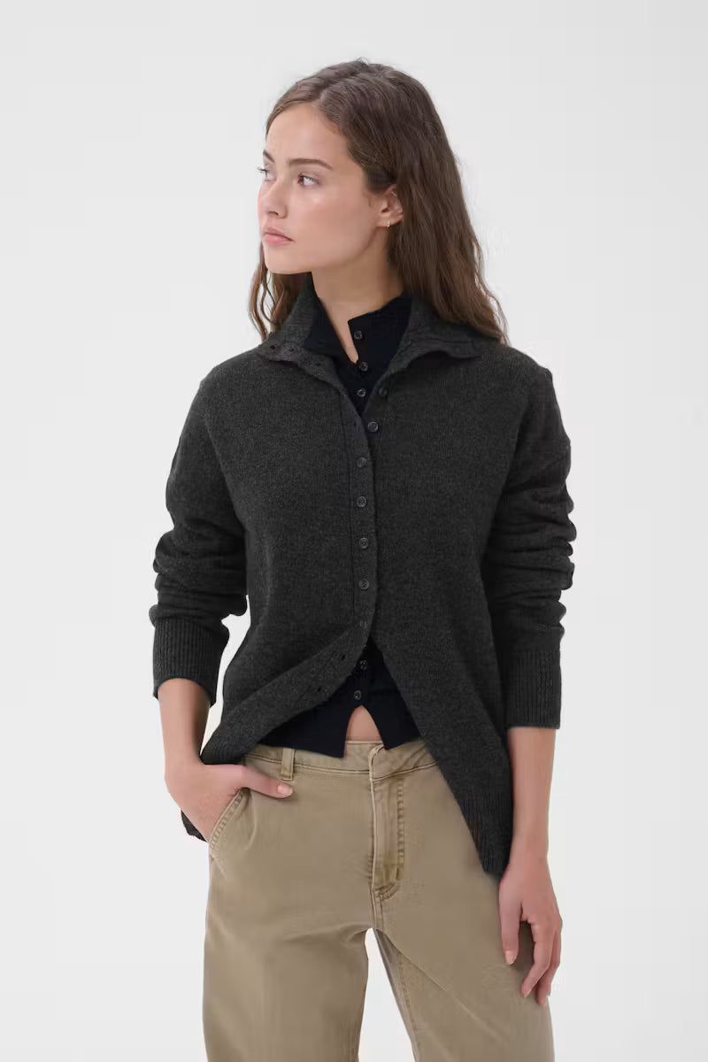 Cardigan "MWTracy" Dark Grey Melange