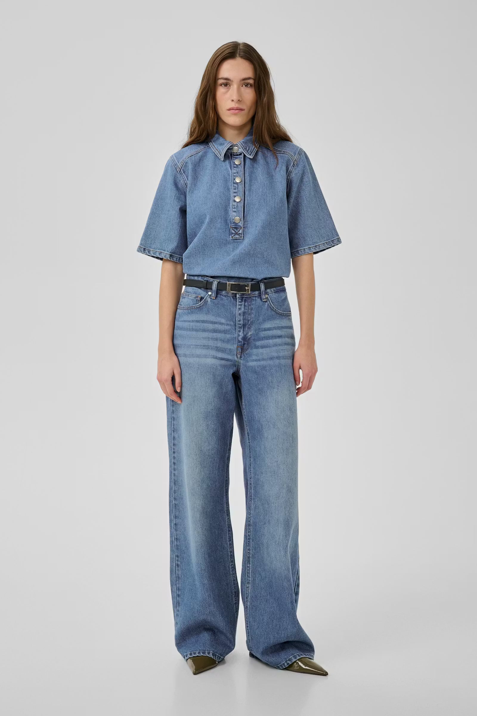 The Jeans „The Louis 35" medium blue wash