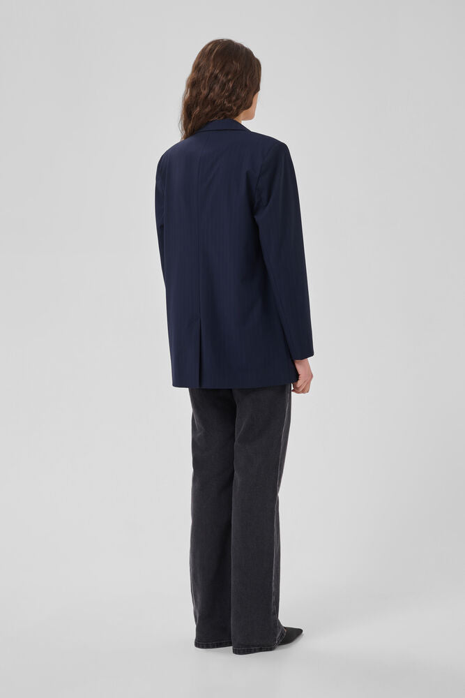 Boxy Blazer "MWLana" dark sapphire blue