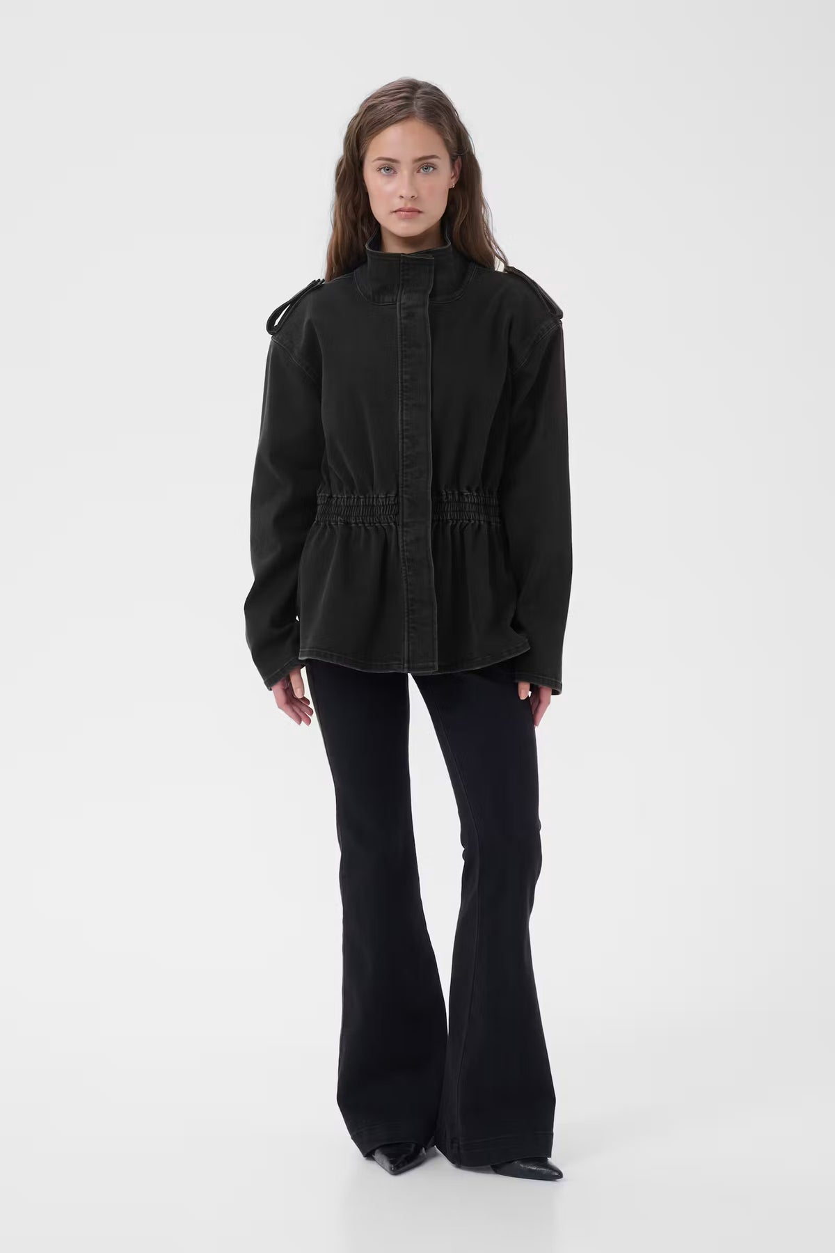 Jeansjacke "MWElodie" Black Wash