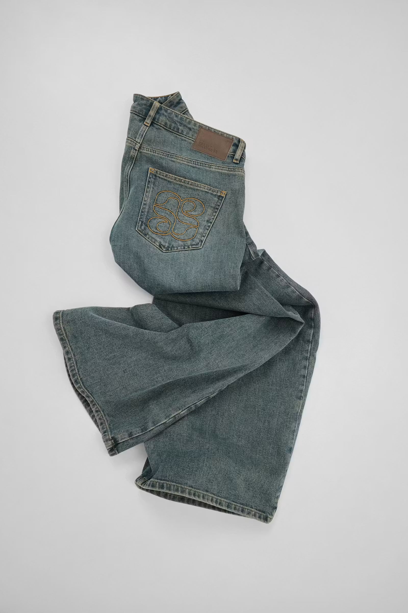 Wide Jeans "MWNida" dark blue