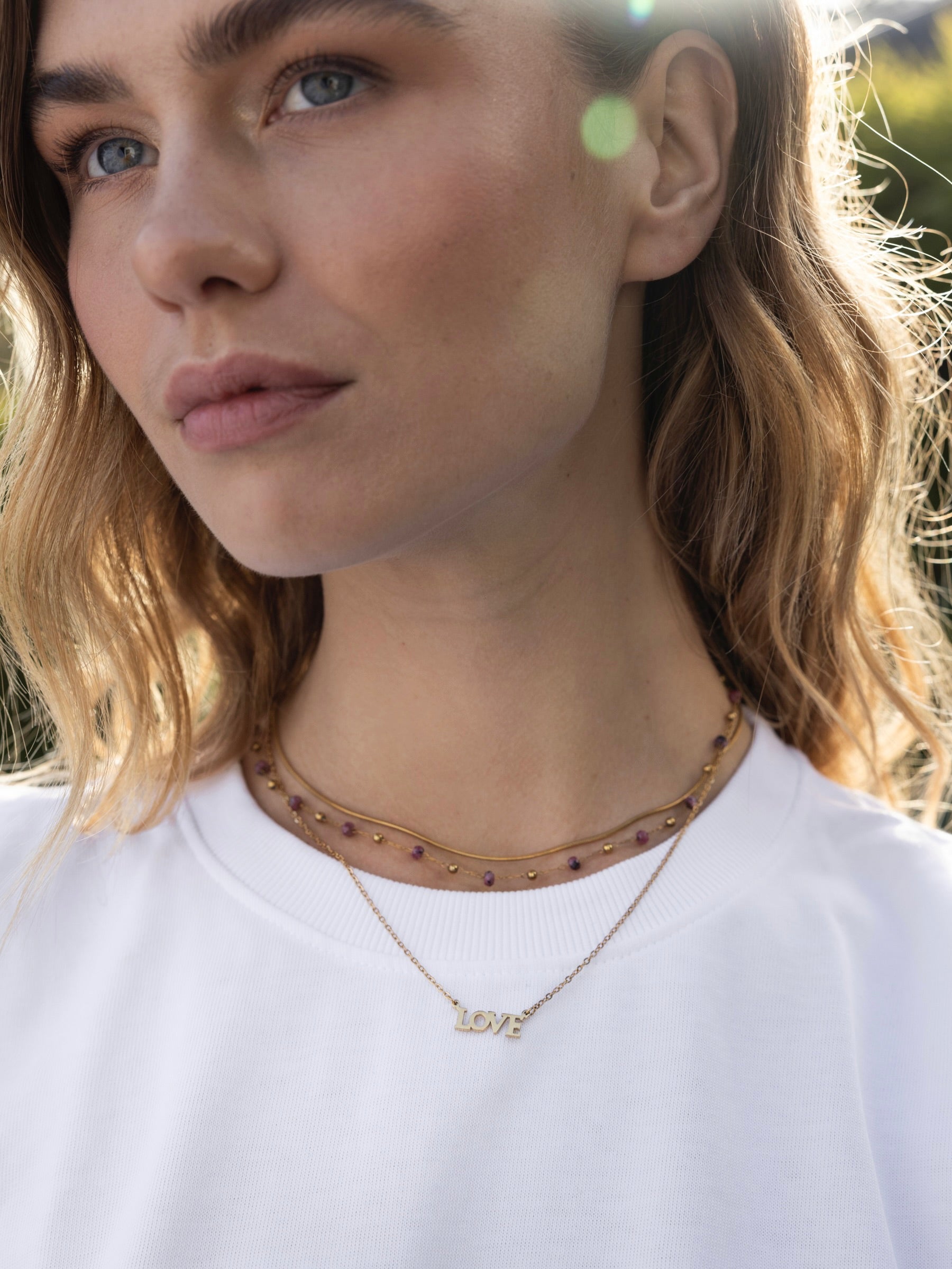 Kette Love gold