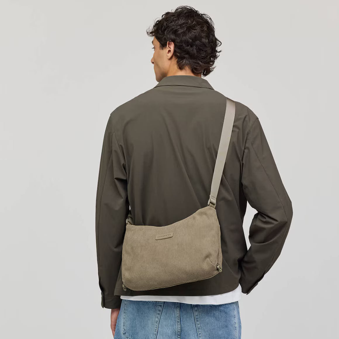 Crossbody Bag „Skara Small Cord Dusty Khaki"