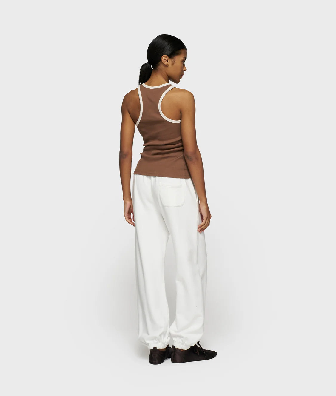 Tank Top Rib Contrast