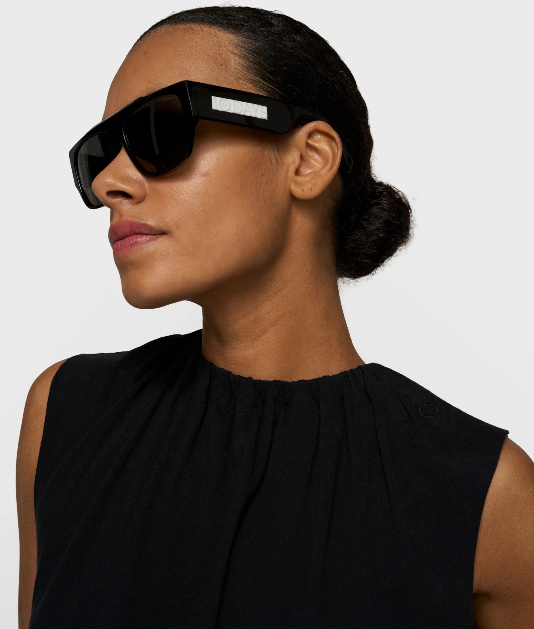 Pleated Top Jersey Black - Dein Lieblingsladen Concept