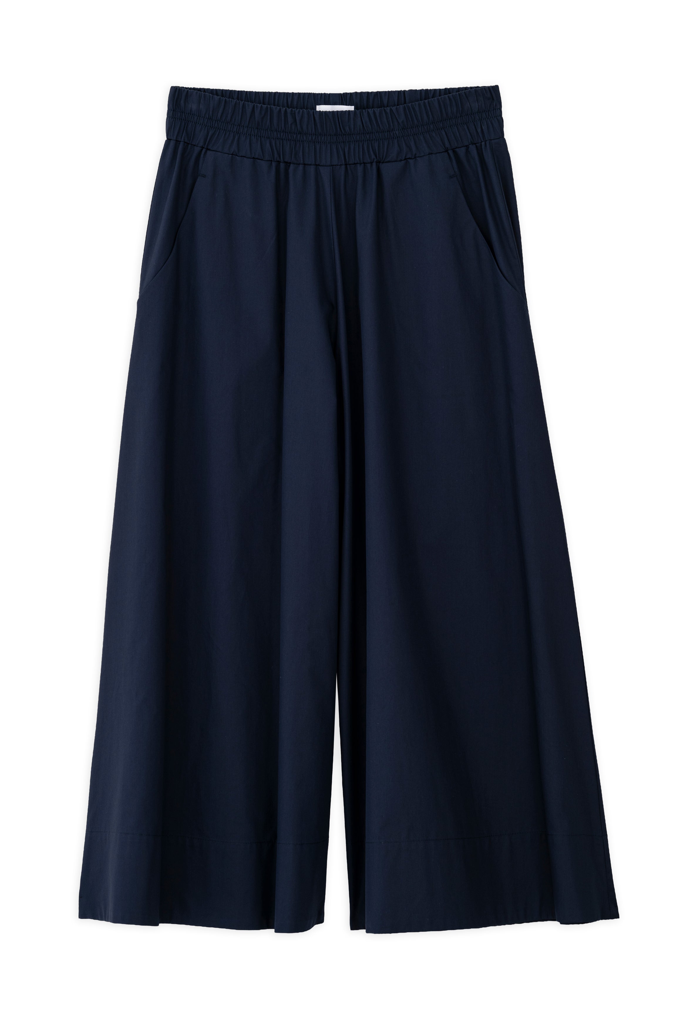 Poplin Culotte Dark Blue