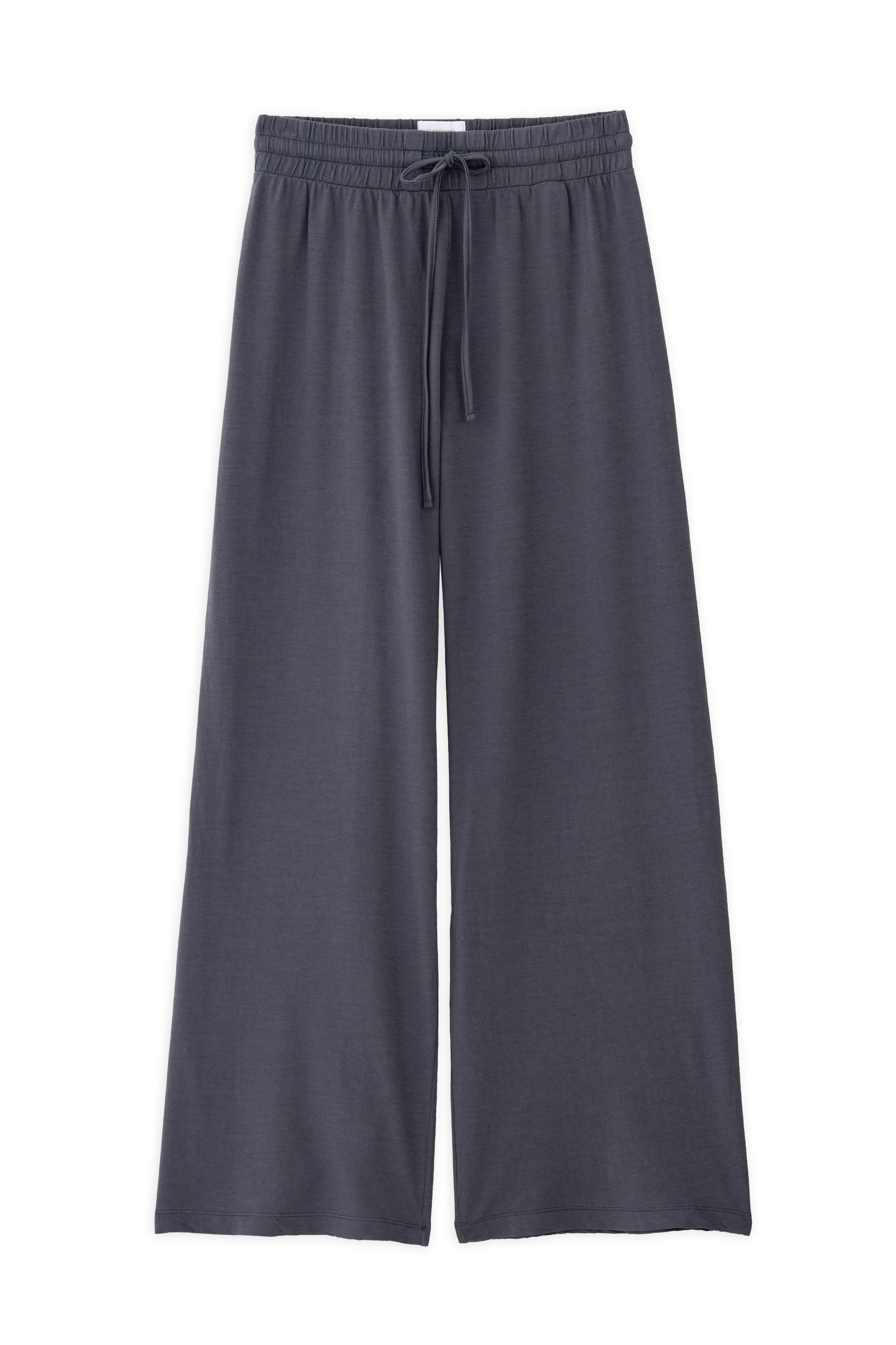 Light Futter Wide Leg Pants Dusty Ciel