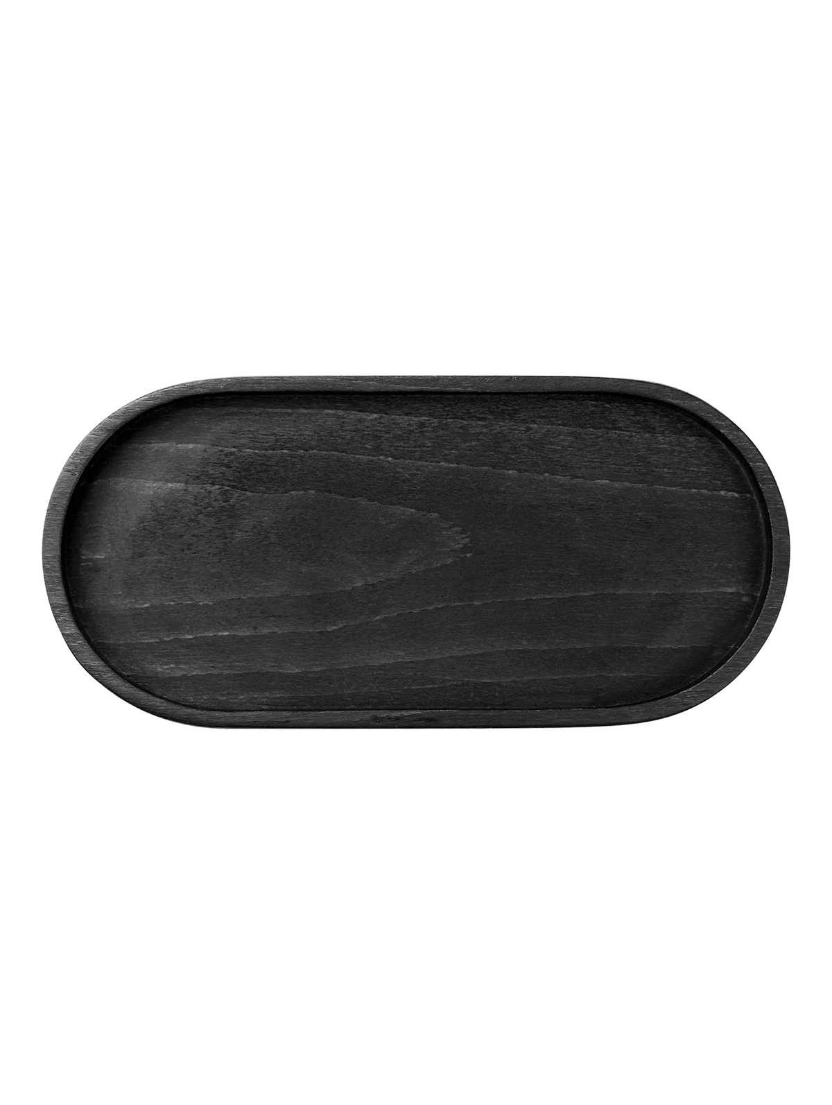 Tablett oval Black