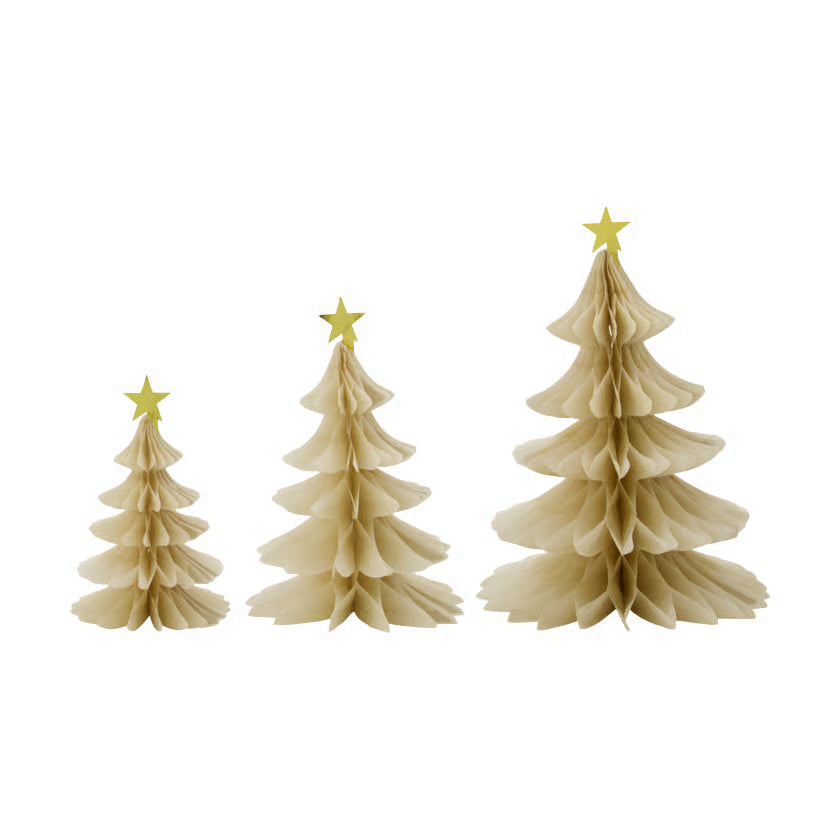 Ornaments "HDTree 3er"-ivory
