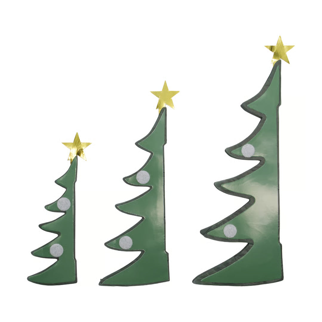 Ornaments "HDTree 3er"-green