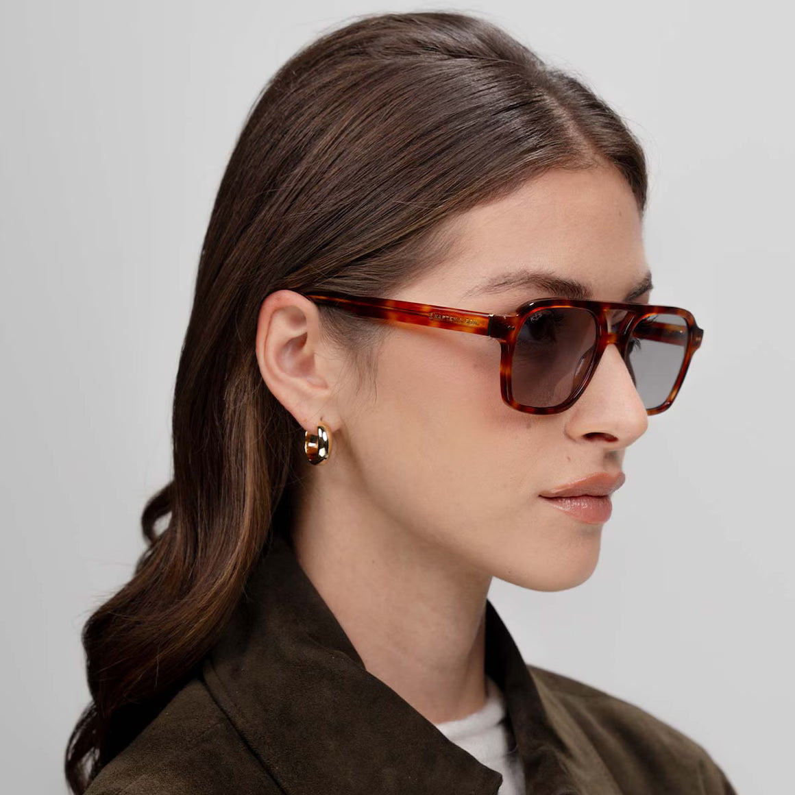 Sonnenbrille „Zurich Edge Maple Tortoise Grey“