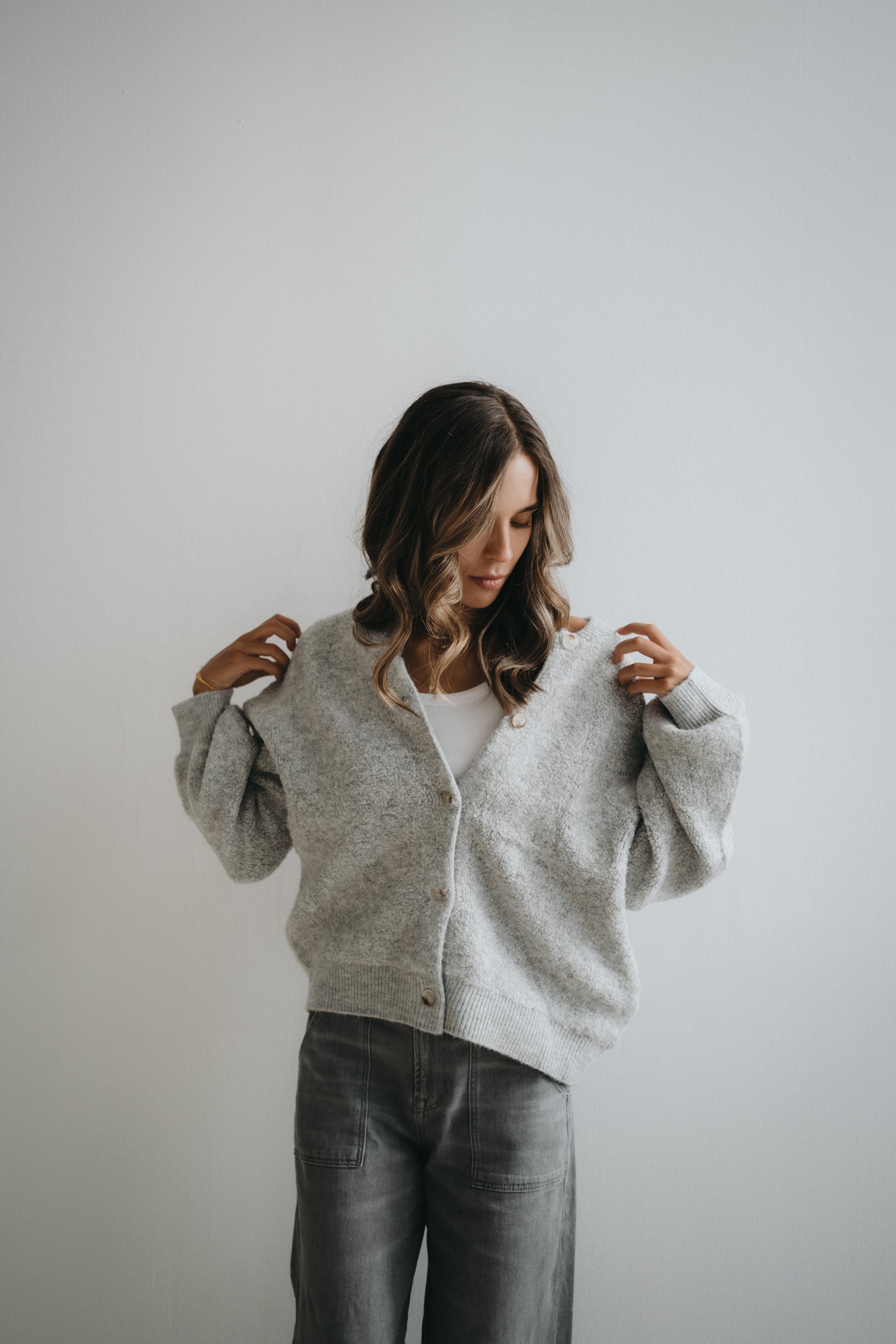 Teddyjacke „FenyaDLL“ grey