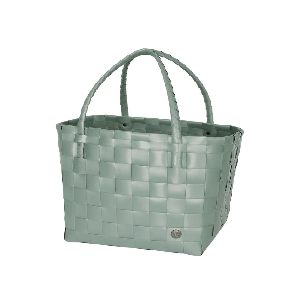 Shopper "Paris" sage green