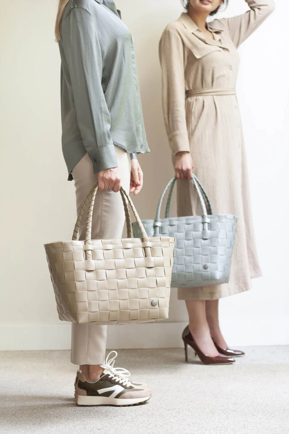 Shopper "Paris" sage green - Dein Lieblingsladen Concept