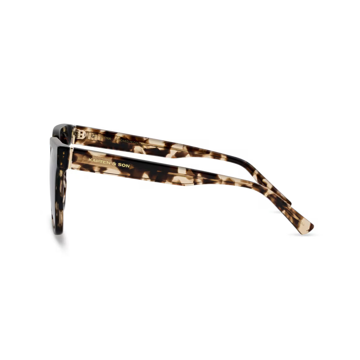 Sonnenbrille "Zurich Oversize Mocha Gradient Brown"