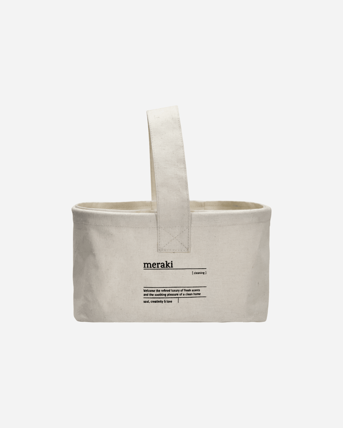 Basket "MKClean" white - Dein Lieblingsladen Concept