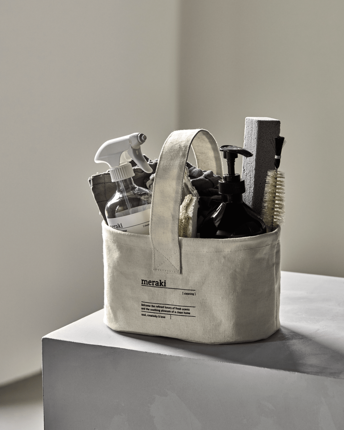 Basket "MKClean" white - Dein Lieblingsladen Concept