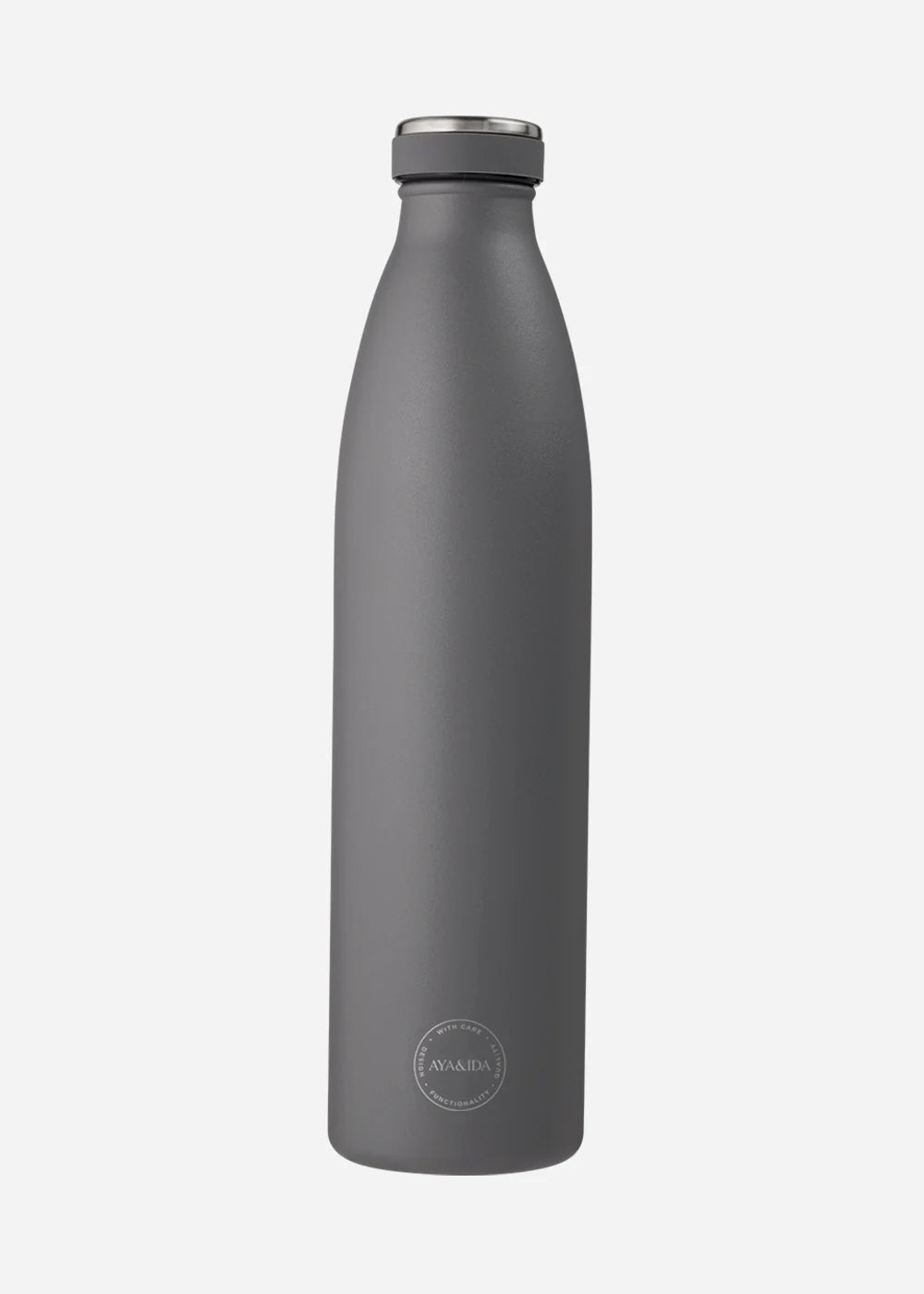 Trinkflasche 1000ml-dark grey