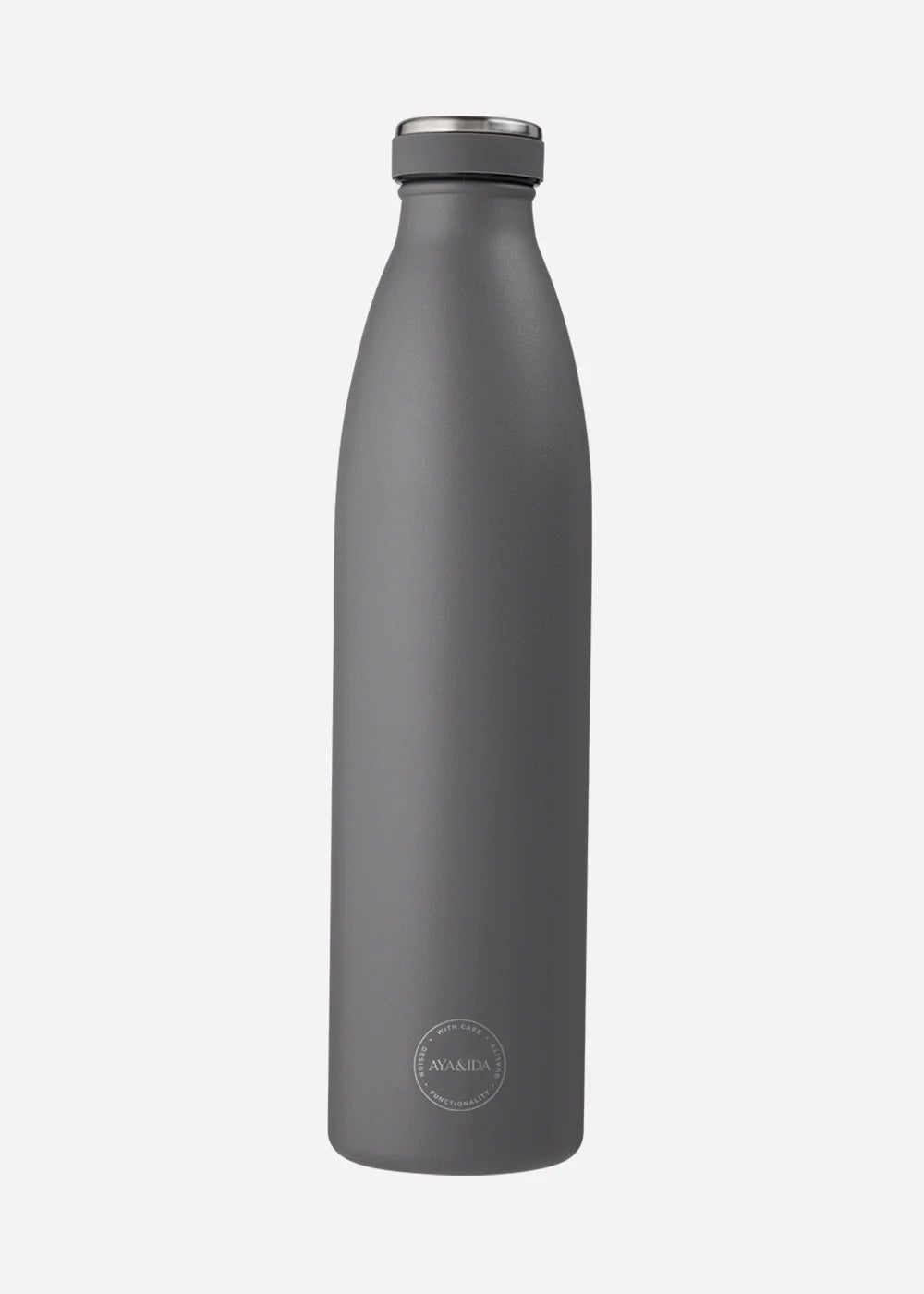 Trinkflasche 1000ml - dark grey - Dein Lieblingsladen Concept