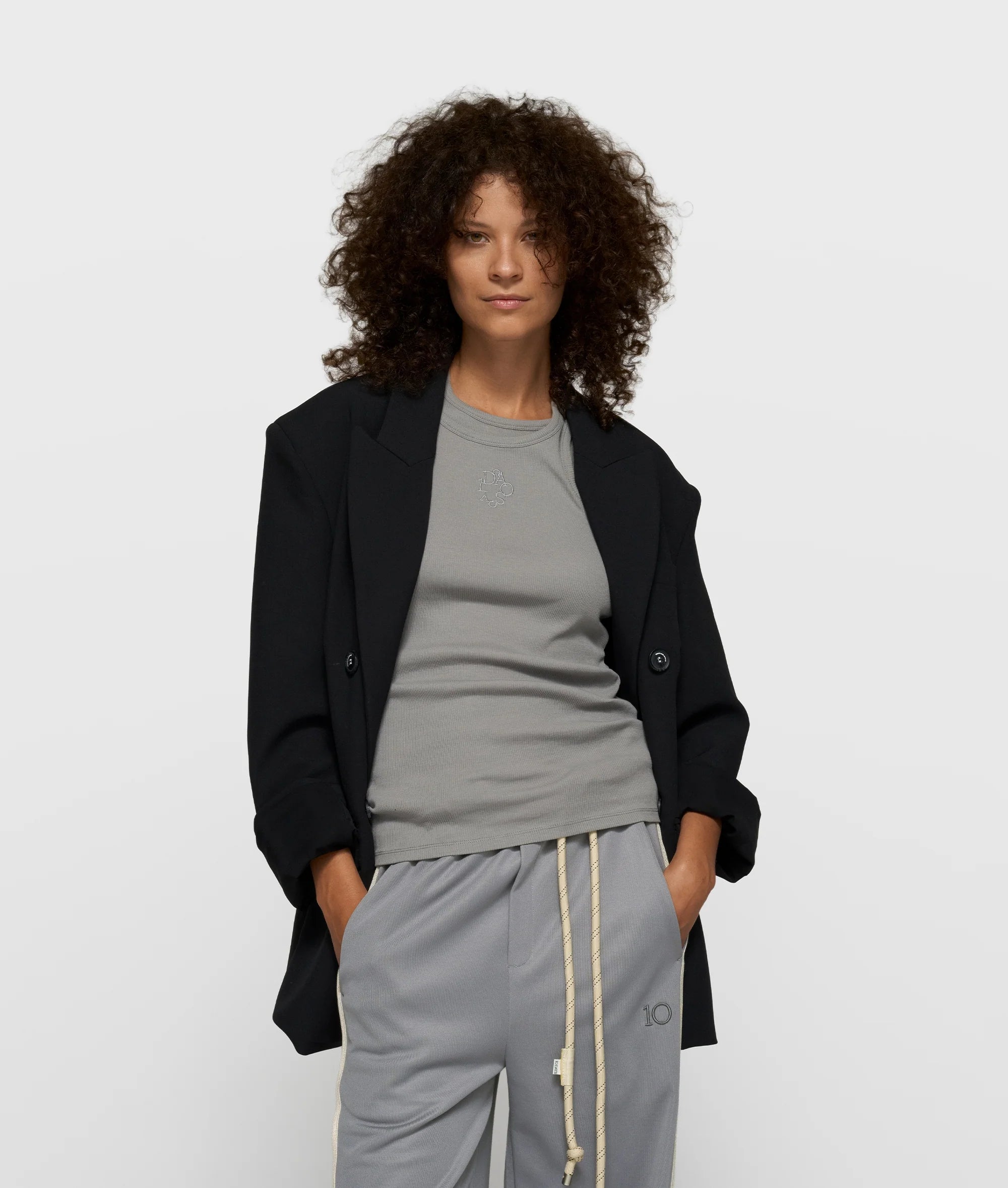 A-Symmetic Rip Top-light graphite