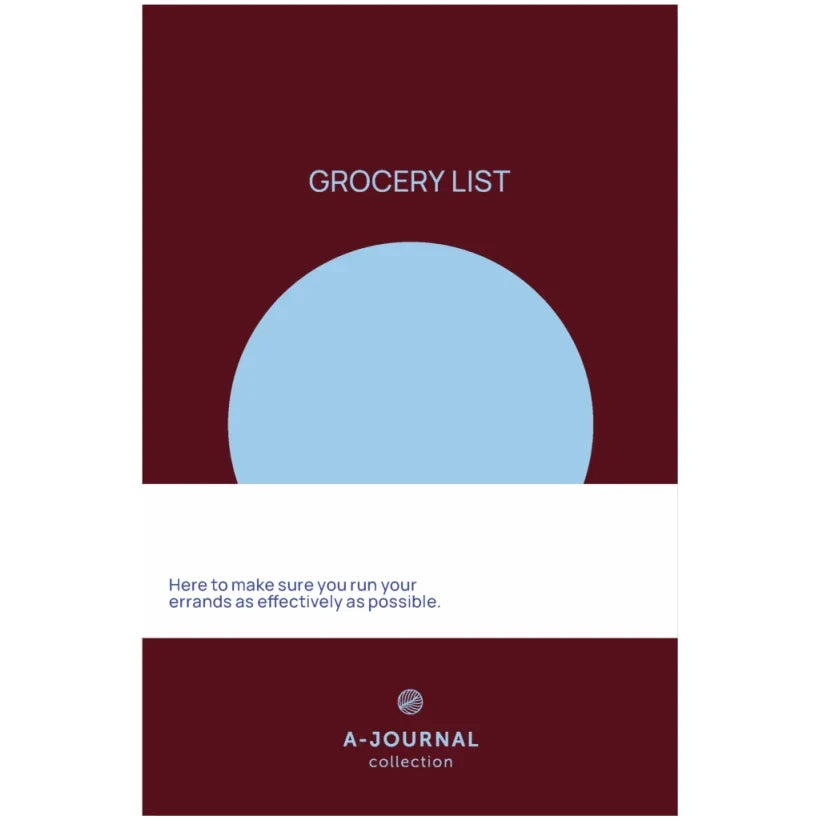 A-Journal Notepad Grocery List