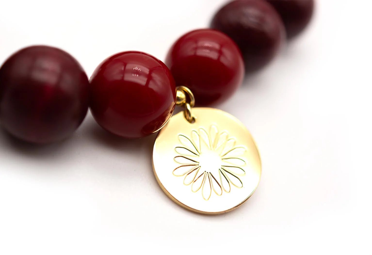 Armband "HSD Burgundy" - Dein Lieblingsladen Concept
