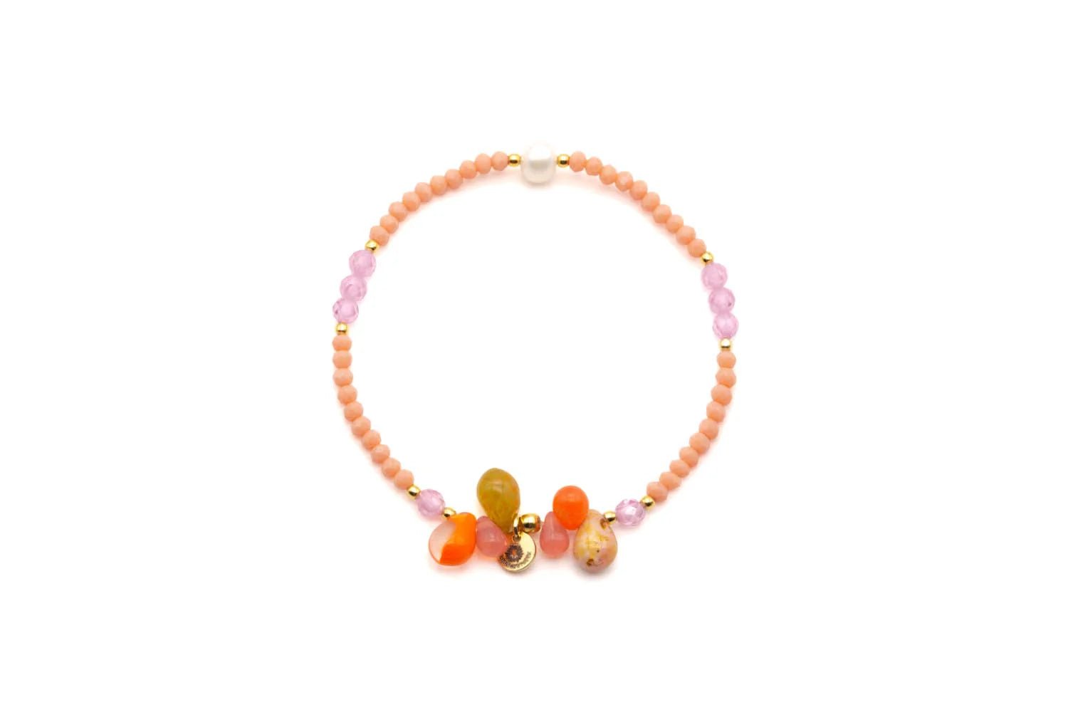 Armband "Mala Single 6Drops Rose" - Dein Lieblingsladen Concept