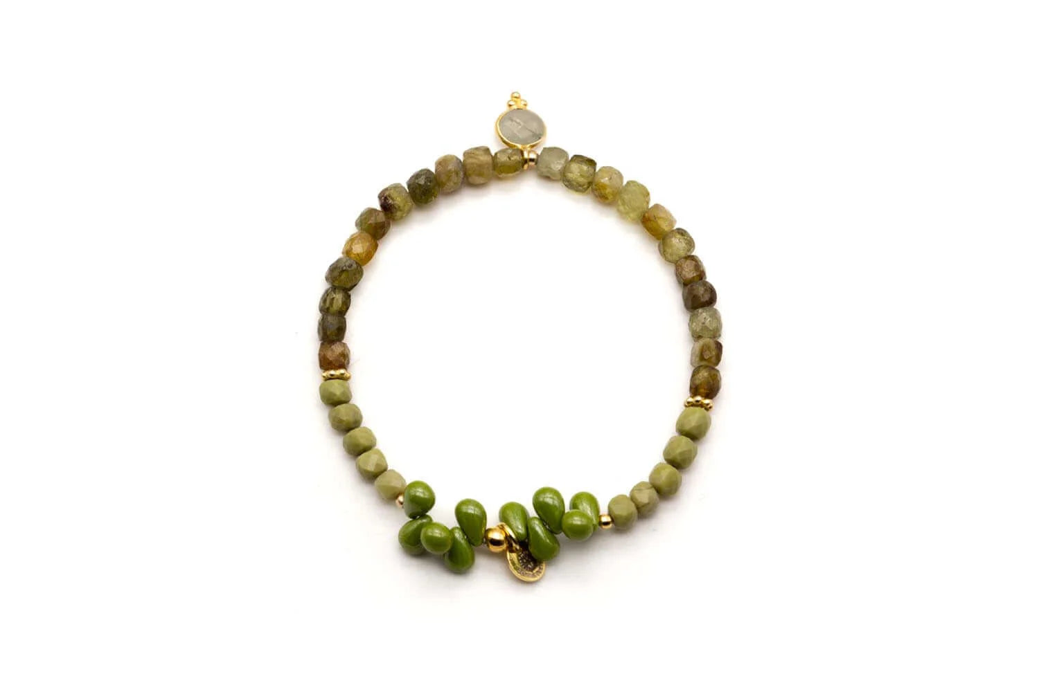 Armband "Drops Sweet Olive"