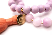 Armband „Mala Twin Soft Purple“