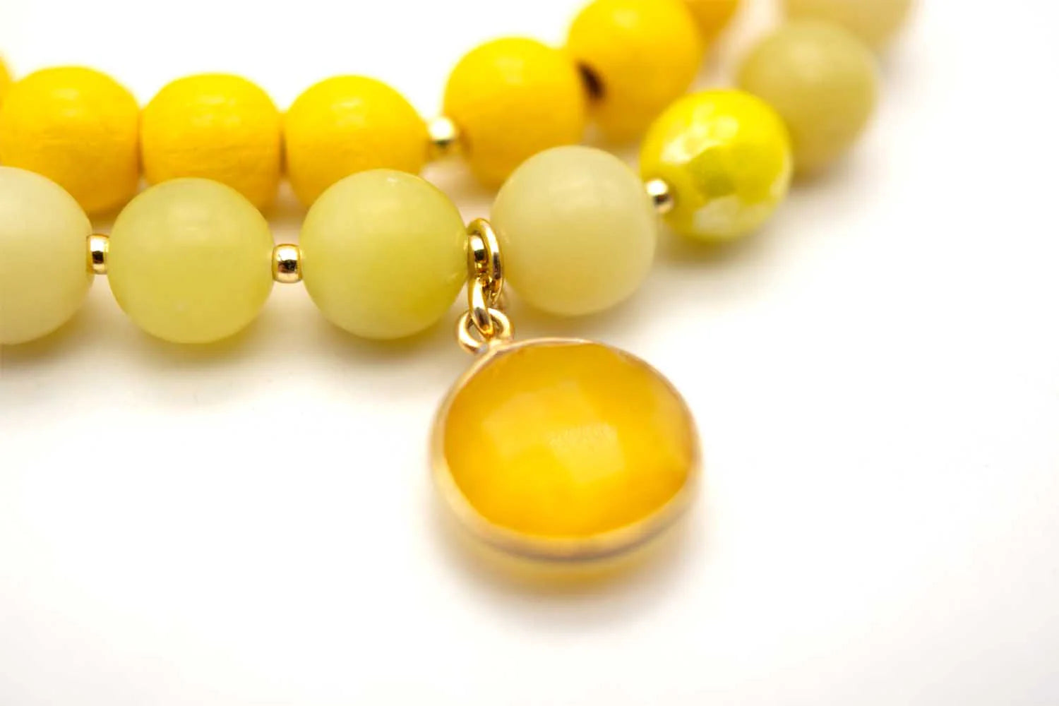 Armband „Mala Twin Lemon Flame“
