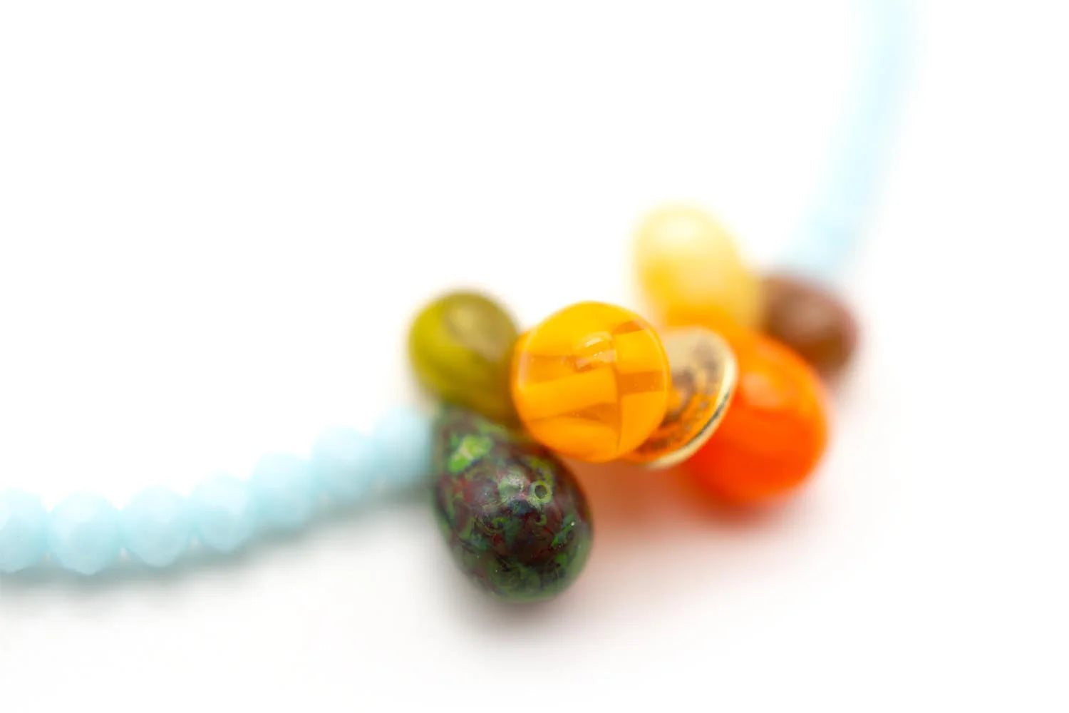 Armband "Mala Single 6Drops Pure Sky"