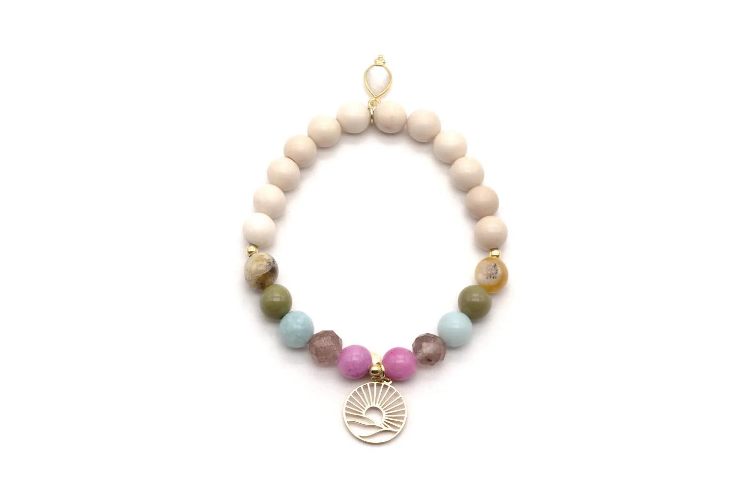 Armband "Mala Single Jelly Bean" - Dein Lieblingsladen Concept