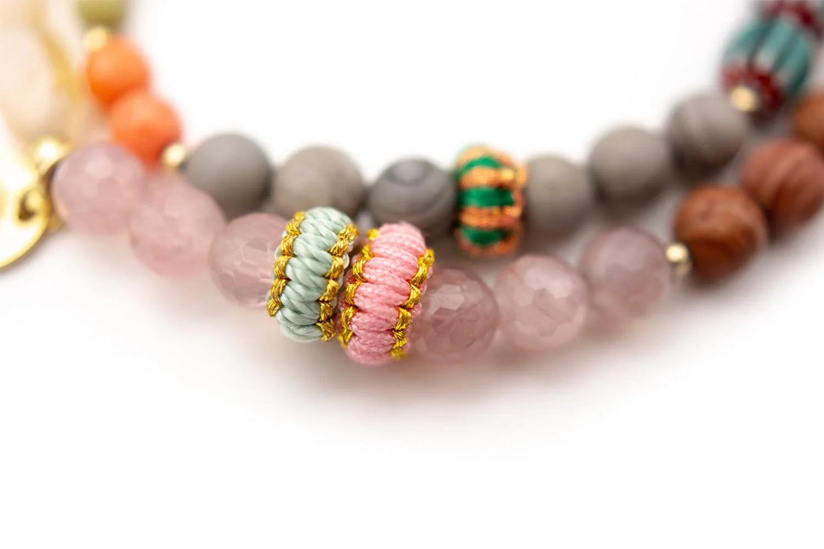 Armband "Mala Twin Autumn Vibe"