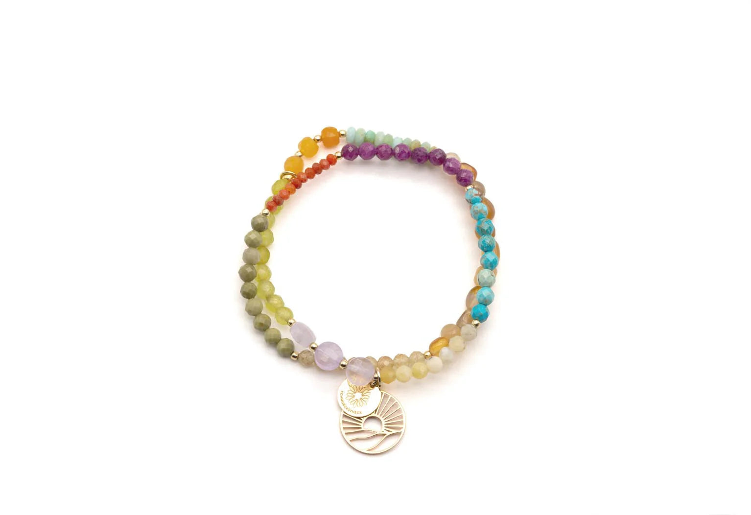 Armband "Mala Twin Colour Pash"