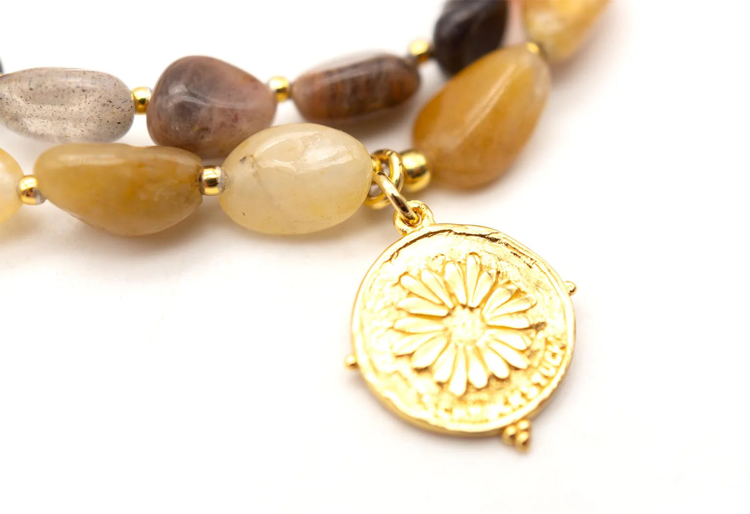 Armband "Mala Twin Naked Harmony"