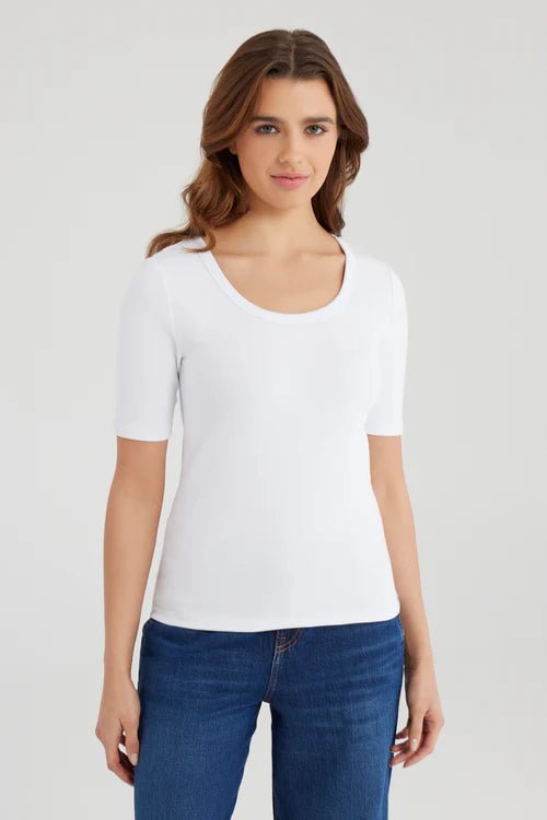 T-Shirt "Alina" white - Dein Lieblingsladen Concept