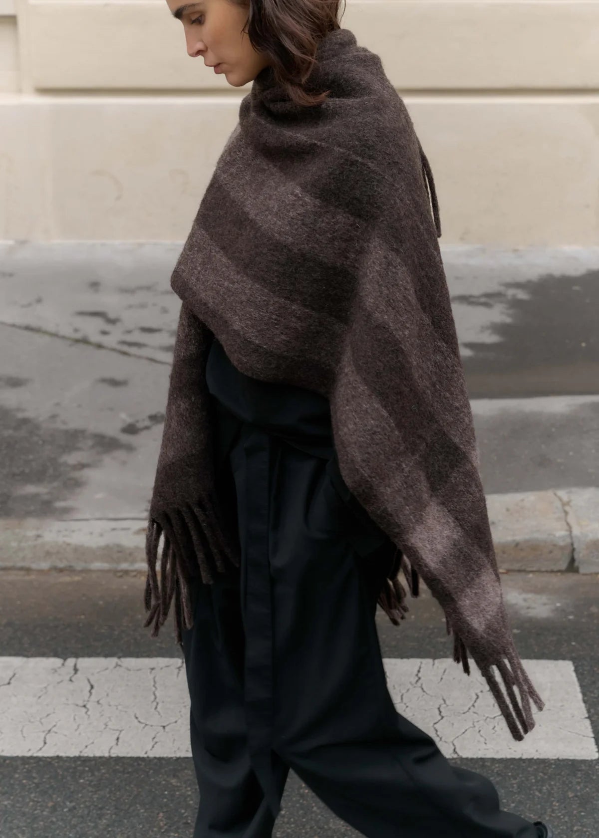 Poncho-Schal "Rhea`CL"