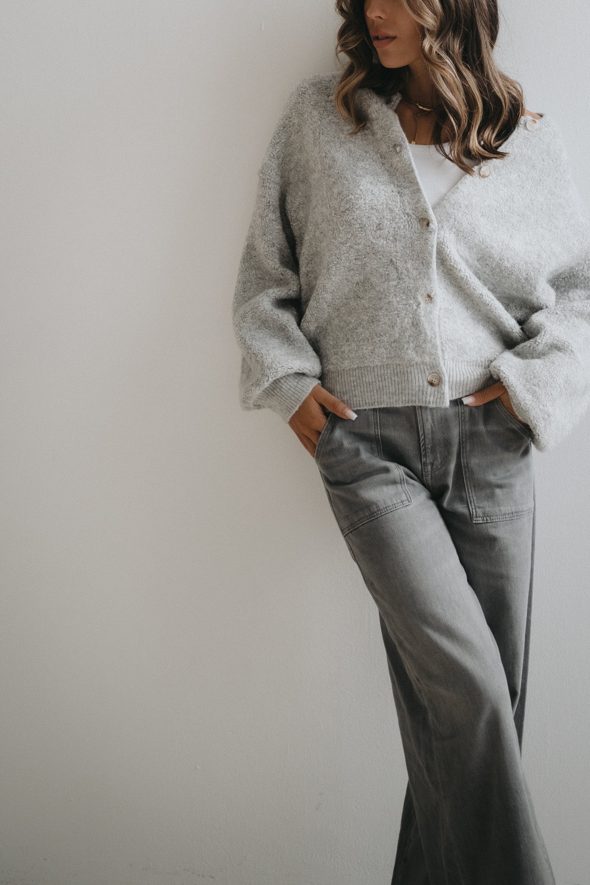 Teddyjacke „FenyaDLL“ grey